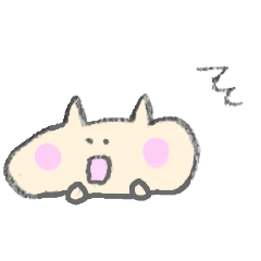 [LINEスタンプ] でろーんうさぎさん2