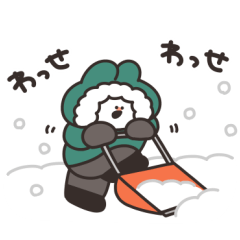 [LINEスタンプ] ウィンターうさちゃん その7