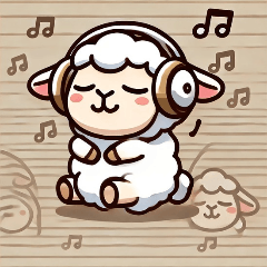 [LINEスタンプ] 迷えるひつじの青春ストーリー
