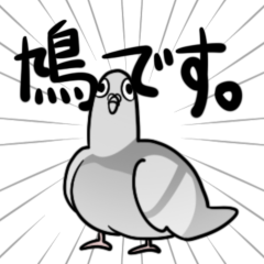 [LINEスタンプ] 鳩です