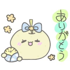 [LINEスタンプ] もぎゅっと♪フルーツさん あいさつ盛◎