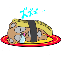 [LINEスタンプ] すしたぬす