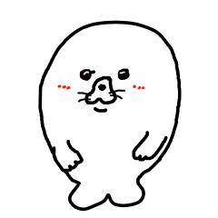 [LINEスタンプ] かわいいアザラシさんスタンプ