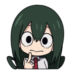 [LINEスタンプ] 蛙吹梅雨ちゃんのスタンプ