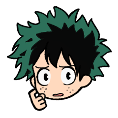 [LINEスタンプ] 僕のヒーローアカデミア(satoshi)