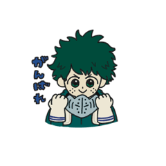 [LINEスタンプ] moro ヒロアカスタンプの画像（メイン）