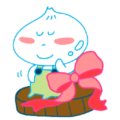 [LINEスタンプ] 肉まんベビーの冬のご挨拶