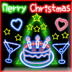 [LINEスタンプ] 動く☆光のクリスマス☆年末年始 再販