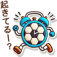 [LINEスタンプ] お母さん達の子供サッカー連絡網スタンプ♬