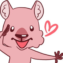 [LINEスタンプ] モモッカさん