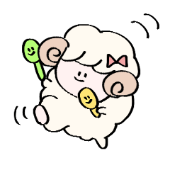 [LINEスタンプ] 羊のメープちゃん