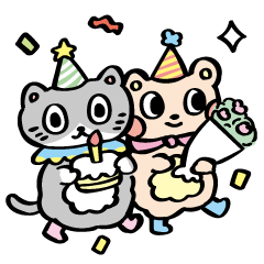 [LINEスタンプ] ねこ「ビンージ」01