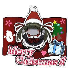 [LINEスタンプ] メリーさんクリスマススタンプ