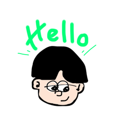[LINEスタンプ] ぼくちんの感情Part1
