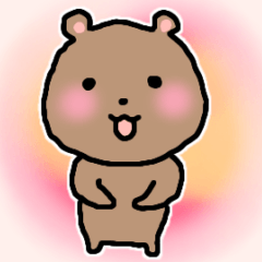 [LINEスタンプ] ゆるいクマゆる2 敬語