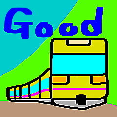 [LINEスタンプ] 電車がゴゴゴー