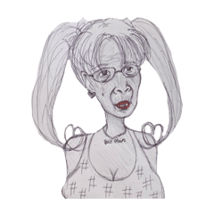 [LINEスタンプ] アサヨちゃん