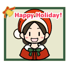 [LINEスタンプ] コナネのクリスマスLINEスタンプ（英語版）