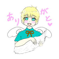 [LINEスタンプ] もふもふ男子