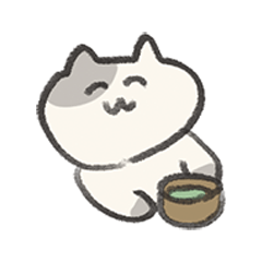 [LINEスタンプ] れいのねこ2