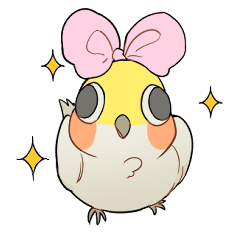 [LINEスタンプ] バカだけどかわいいオウム