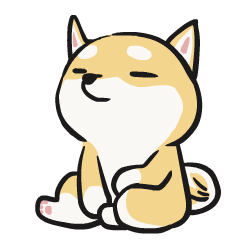 [LINEスタンプ] よ〜 柴犬