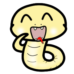 [LINEスタンプ] snake_Mie