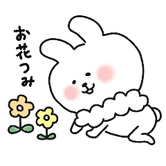 [LINEスタンプ] もっふうさぎのスタンプ