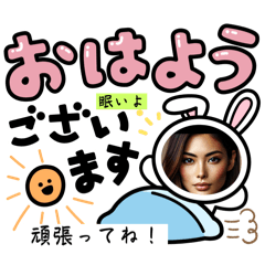 [LINEスタンプ] 綺麗な女性を書いてLINEスタンプに.yamami