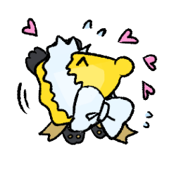 [LINEスタンプ] イルミネーションわん