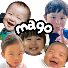 [LINEスタンプ] 暖・玄・一叶・彩禾・一悟のスタンプ