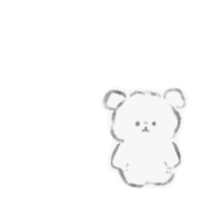 [LINEスタンプ] 真っ黒なしろくま