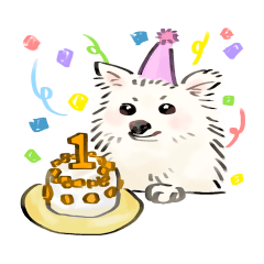 [LINEスタンプ] ふわふわ ポメラニアン
