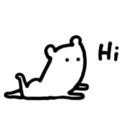 [LINEスタンプ] ティミーのいとこ_動きの練習_1