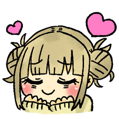 [LINEスタンプ] ゆるいヴィラン（僕のヒーローアカデミア）