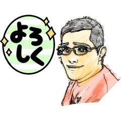 [LINEスタンプ] 日常系スタンプ（投てきメンバー編）