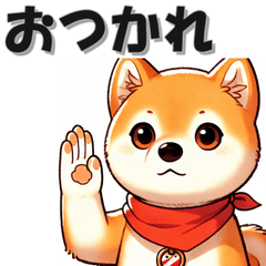 [LINEスタンプ] 毎日いぬ 挨拶返答編 イヌ 犬