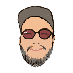 [LINEスタンプ] サングラスをかけて帽子をかぶった男の人