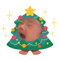 [LINEスタンプ] クリスマスちょっとと正月