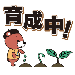 [LINEスタンプ] Cクマくんの育成スタンプ