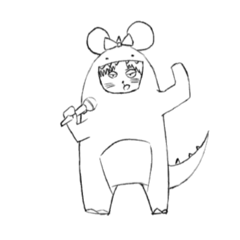 [LINEスタンプ] ひろザウルス