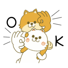 [LINEスタンプ] ポメラニアン チューイ09