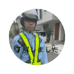 [LINEスタンプ] カリスマ社長湘南Kiss警備1