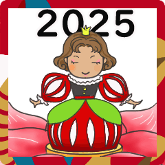 [LINEスタンプ] 動く！ 童話のクリスマス・お正月 2025