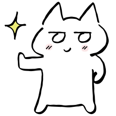 [LINEスタンプ] しろいねこさんの日常スタンプ