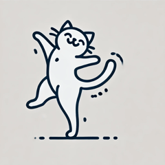 [LINEスタンプ] 賑やかな1匹の猫のスタンプ