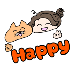 [LINEスタンプ] Happy Smile Family2