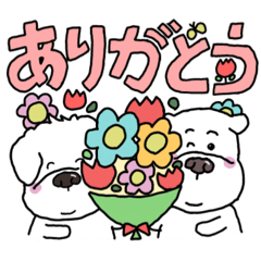 [LINEスタンプ] ソラとカイ(マルちゃんブラザーズ)