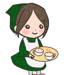 [LINEスタンプ] 丁寧で柔らかな表現のお菓子屋さん