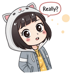 [LINEスタンプ] かわいい英語女子の日常会話